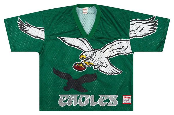 1996-98 PHILADELPHIA EAGLES HOYING #7 CHAMPION JERSEY (HOME) XXL