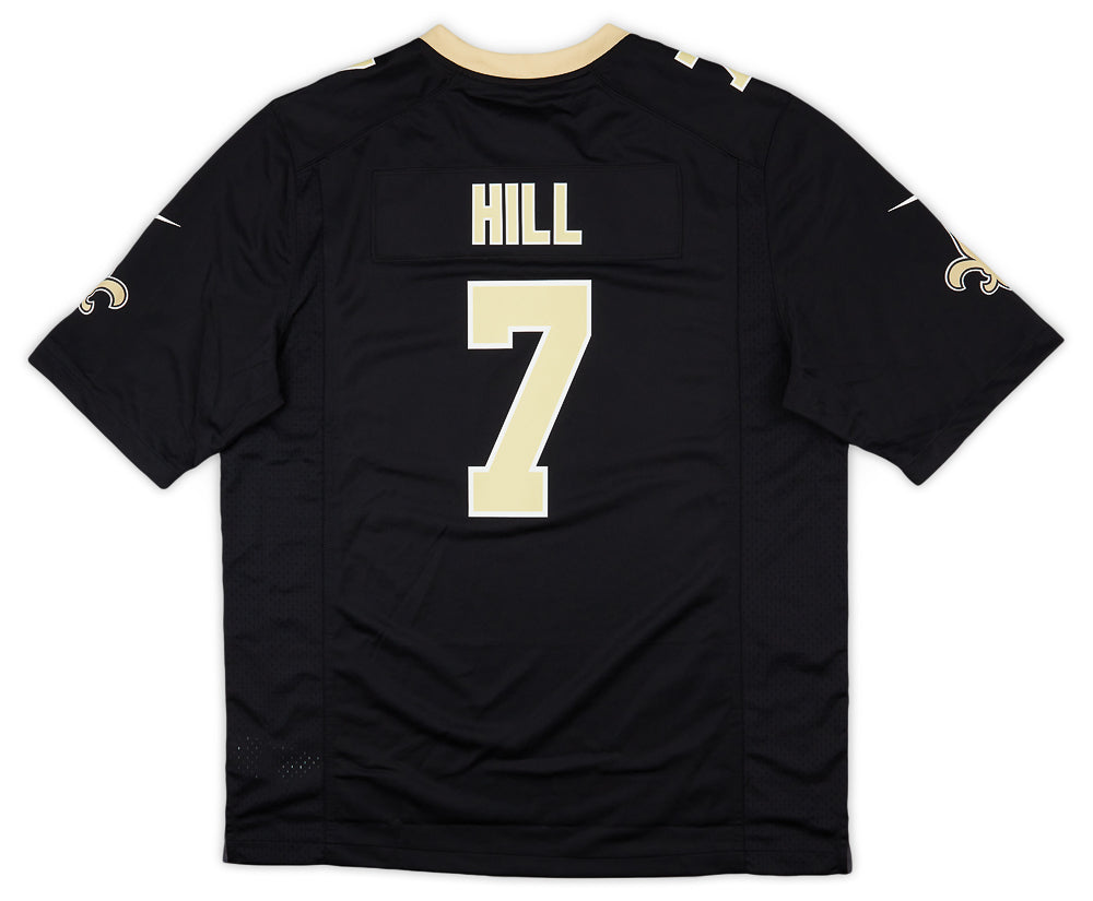 2017-23 NEW ORLEANS SAINTS HILL #7 NIKE GAME JERSEY (HOME) XL - W/TAGS