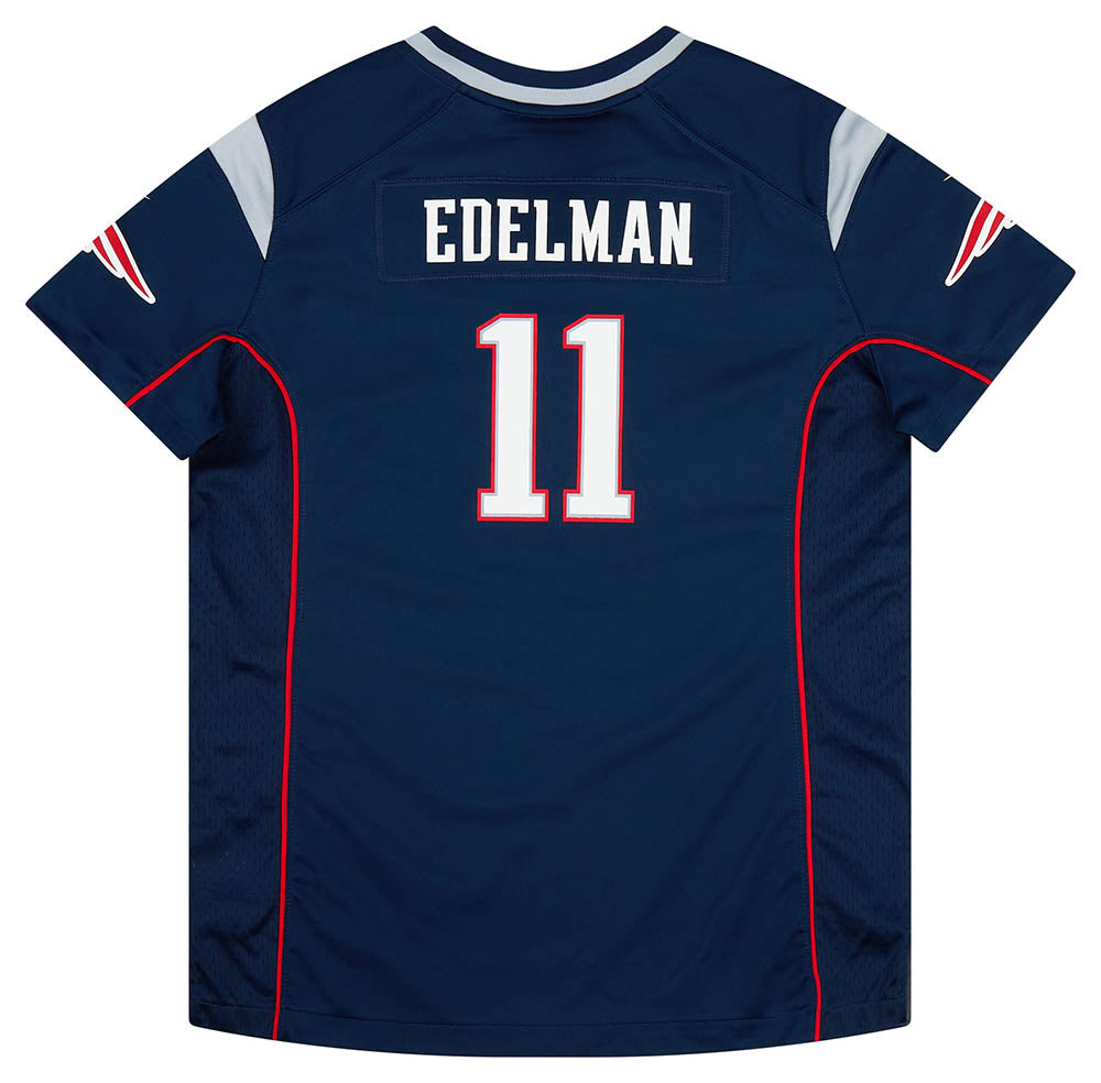 2012-18 NEW ENGLAND PATRIOTS EDELMAN #11 NIKE GAME JERSEY (HOME) WOMENS (XL)