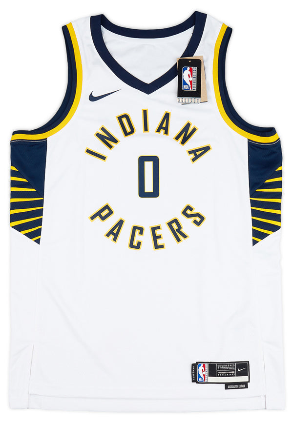 pacers white jersey