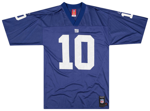 2004 NEW YORK GIANTS STRAHAN #92 REEBOK REPLICA JERSEY (AWAY) XL