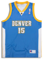 2003-10 DENVER NUGGETS ANTHONY #15 CHAMPION JERSEY (AWAY) XS