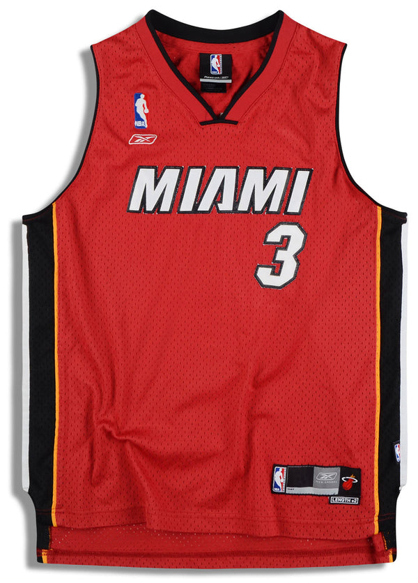 Dwayne Wade Miami Heat #3 Adidas Swingman Jersey Black Youth Size Xlarge  NBA 