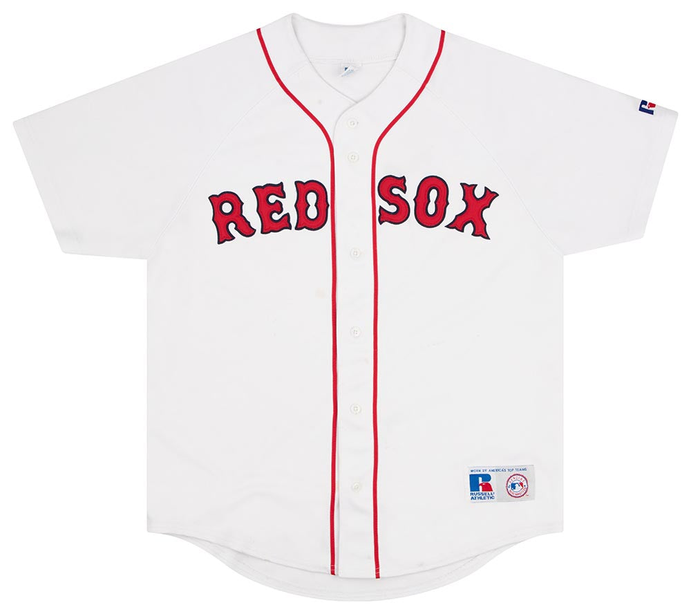 1990-99 BOSTON RED SOX RUSSELL ATHLETIC JERSEY (HOME) L