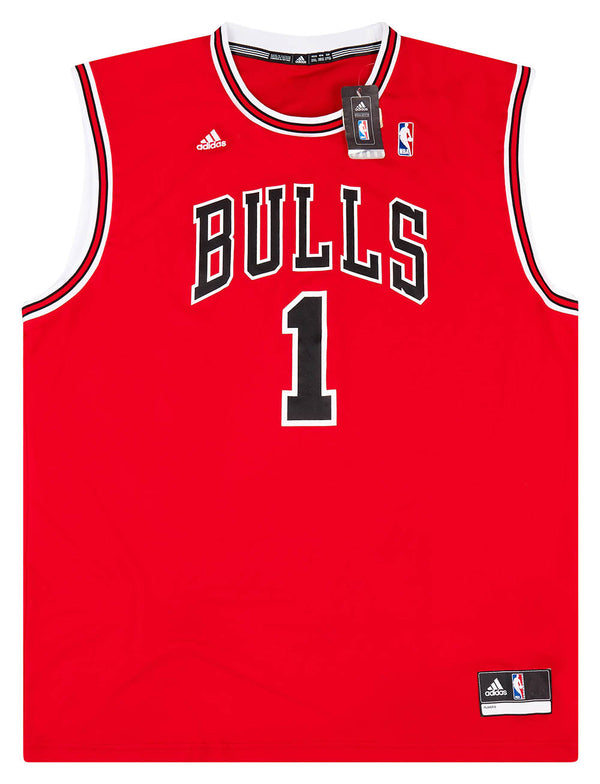 Adidas Derrick Rose Chicago Bulls Swingman Jersey Sz M Nba Adult Basketball  Rare