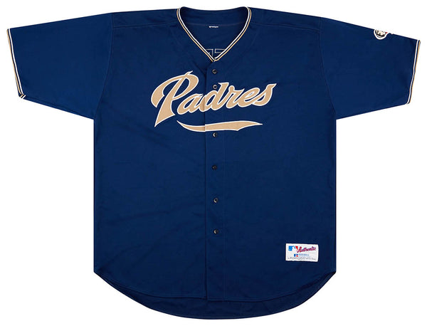 SAN DIEGO PADRES 1990's Majestic Throwback Alternate Baseball Jersey -  Custom Throwback Jerseys