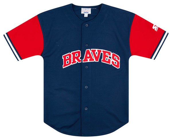 Vtg 90s Majestic ATLANTA BRAVES Authentic Collection MLB Stitched Team  JERSEY Sm