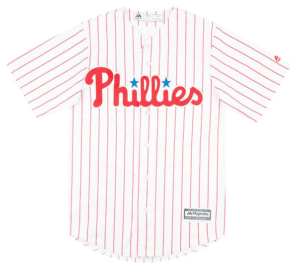 Philadelphia Phillies Majestic Youth Official Cool Base Team Jersey - Red