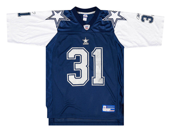 2004 DALLAS COWBOYS WOODSON #28 REEBOK THROWBACK JERSEY (ALTERNATE