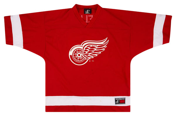 NHL Hockey Vintage 90s Detroit Red Wings Jersey Youth Small 