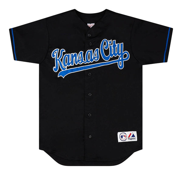 Kansas City Royals Majestic Cooperstown Cool Base Team Jersey - Light Blue