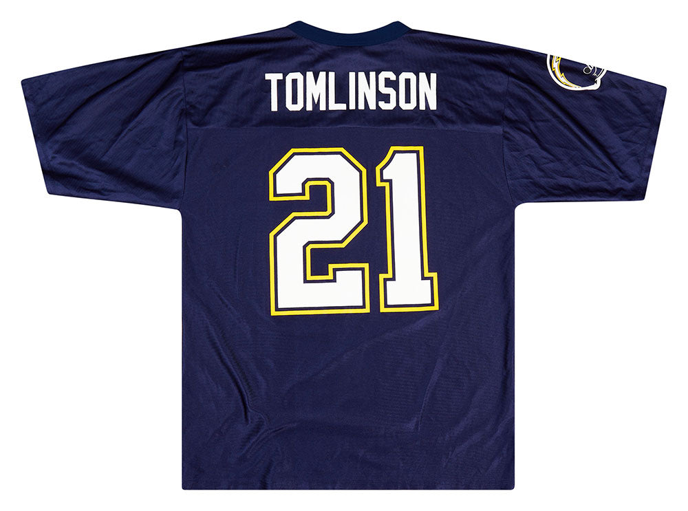 2005-06 SAN DIEGO CHARGERS TOMLINSON #21 NFL REPLICA JERSEY (HOME) M