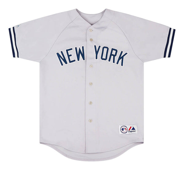 VTG Starter Genuine Merchandise 80’s NY Yankees Blue Red Baseball Jersey Sz  L