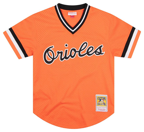 BALTIMORE ORIOLES JERSEY LARGE DYNASTY SERIES GENUINE MLB THROWBACK STITCHED