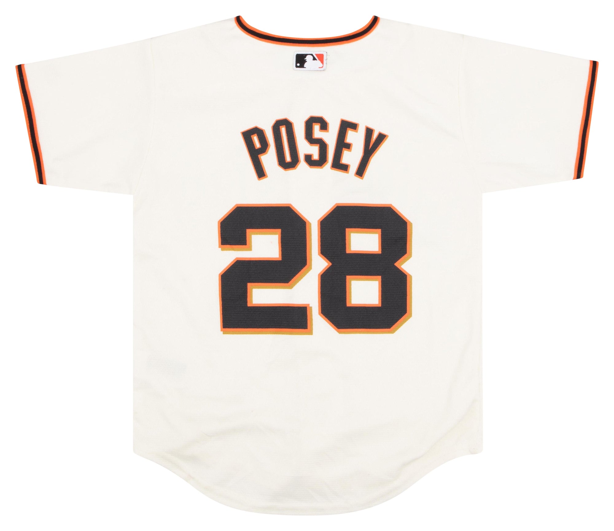 2015-18 SAN FRANCISCO GIANTS POSEY #28 MAJESTIC JERSEY (HOME) Y