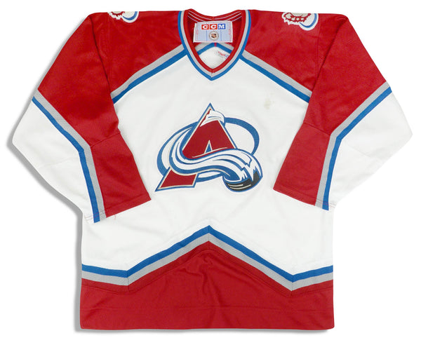 The Colorado Avalanche Nordiques-style throwback jersey