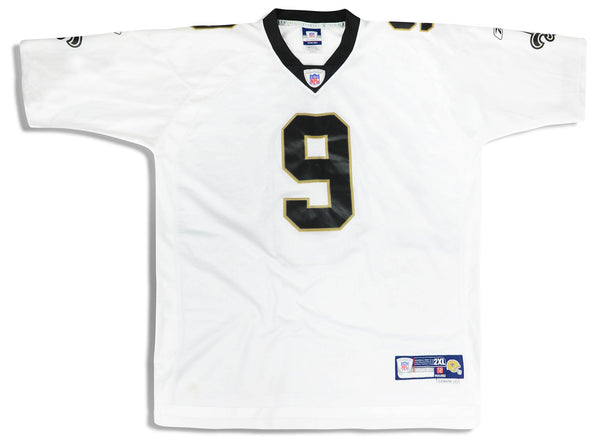 2002-04 SAN DIEGO CHARGERS BREES #9 REEBOK ON FIELD JERSEY (ALTERNATE) -  Classic American Sports