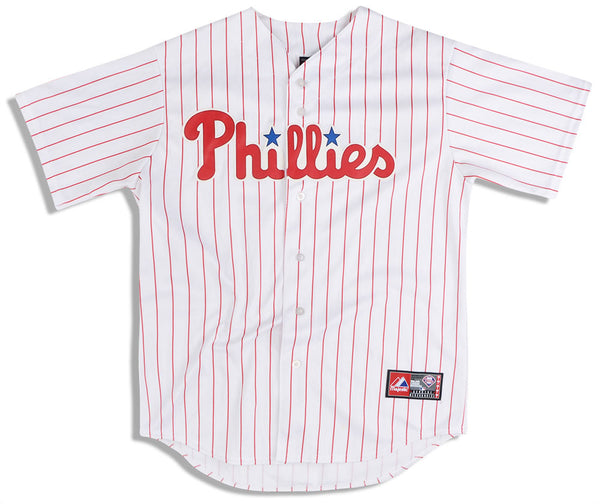 Philadelphia Phillies Authentic MLB Baseball Green Alternative Mitchell &  Ness Jersey Size Youth XL