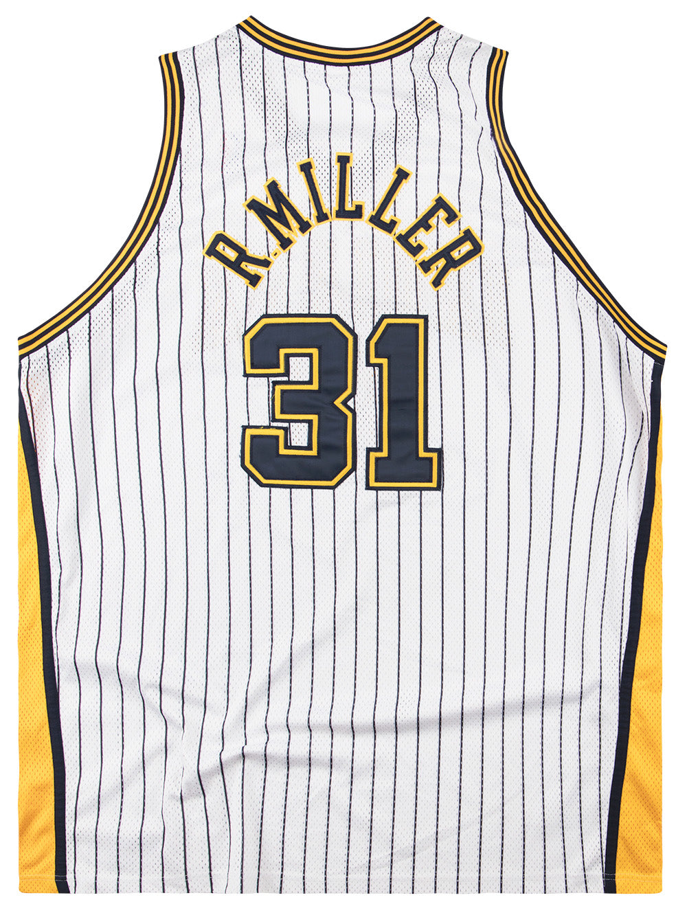 2001-05 AUTHENTIC INDIANA PACERS R. MILLER #31 REEBOK JERSEY (HOME) 4XL