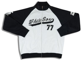 2000's CHICAGO WHITE SOX MAJESTIC COOPERSTOWN TRACK JACKET XL