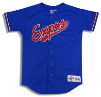 1999-02 MONTREAL EXPOS MAJESTIC DIAMOND COLLECTION JERSEY (ALTERNATE) Y