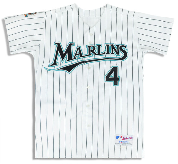 2003-08 FLORIDA MARLINS MAJESTIC JERSEY (HOME) Y - Classic American Sports