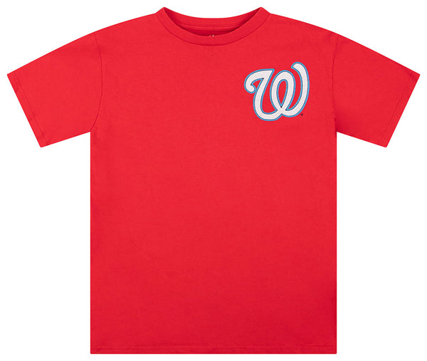 Gear For Sports Washington Nationals Red Graphic T-Shirt Size M Baseball MLB