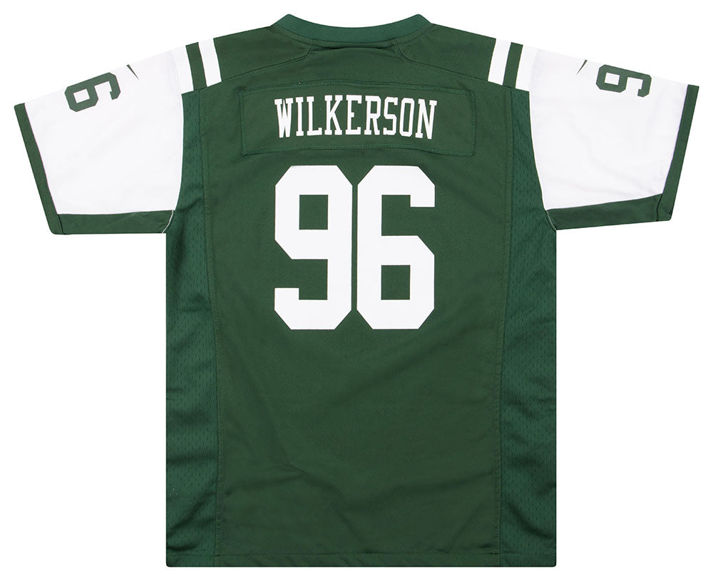 2012-17 NEW YORK JETS WILKERSON #96 NIKE GAME JERSEY (HOME) Y