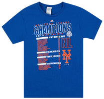 2015 NEW YORK METS NATIONAL LEAGUE CHAMPIONS GRAPHIC TEE S