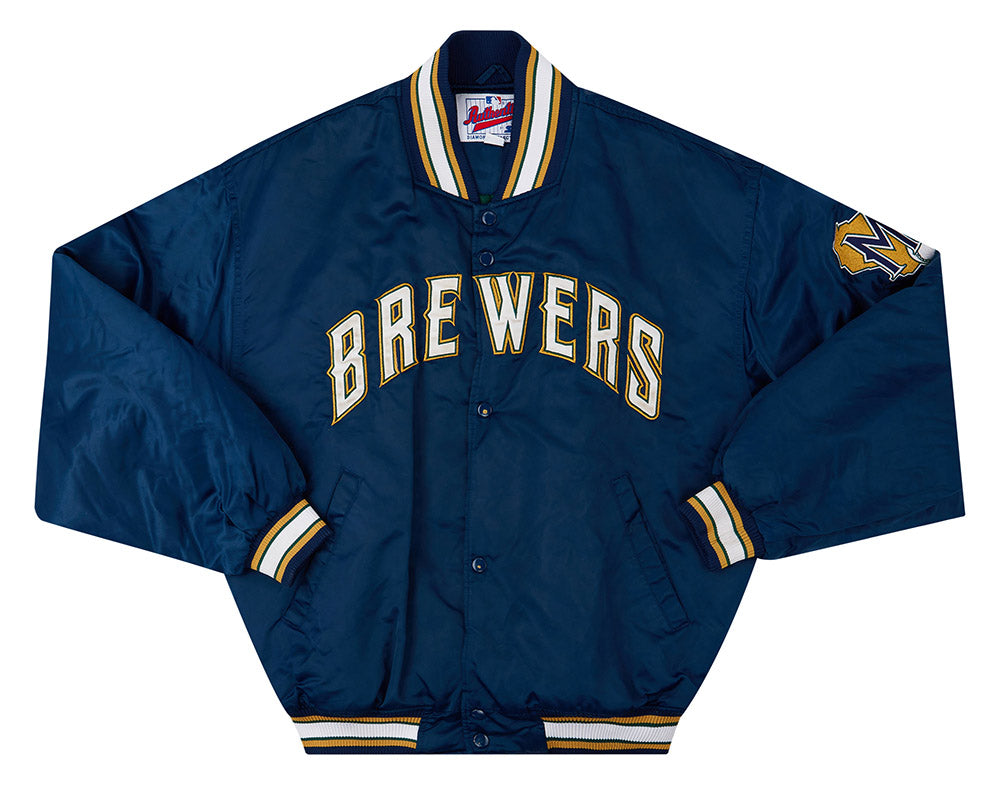 Milwaukee Brewers Jacket Size Large MLB Genuine Merchandise