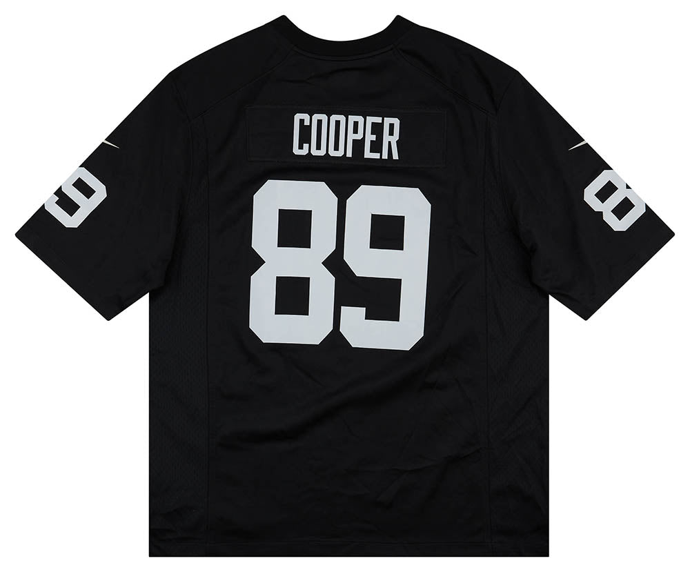 2015-18 OAKLAND RAIDERS COOPER #89 NIKE GAME JERSEY (HOME) XL