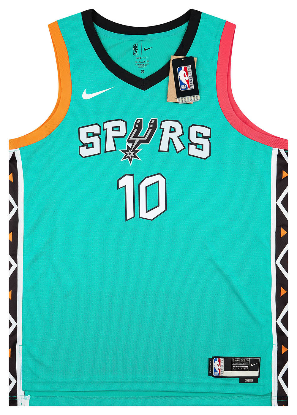 2022-23 San Antonio Spurs Sochan #10 Nike Swingman Alternate Jersey (XL)