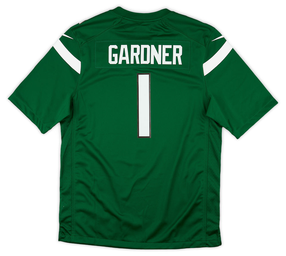 2022-23 NEW YORK JETS GARDNER #1 NIKE GAME JERSEY (HOME) M - W/TAGS
