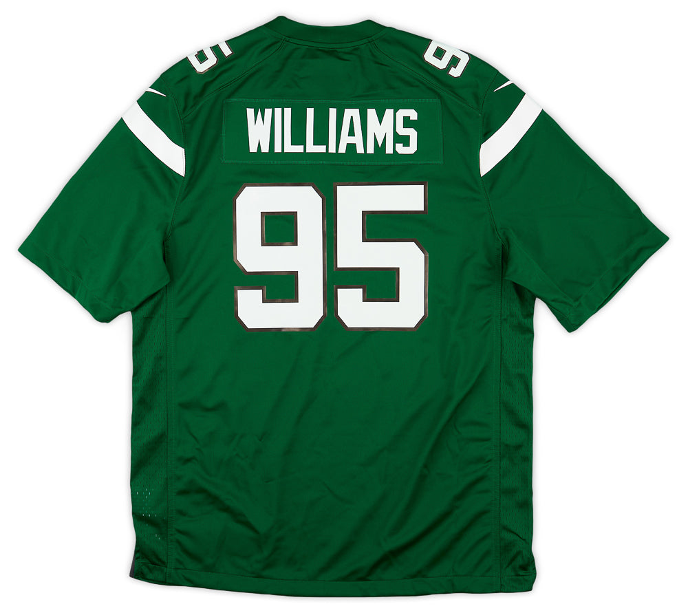 2019-23 NEW YORK JETS WILLIAMS #95 NIKE GAME JERSEY (HOME) L - W/TAGS