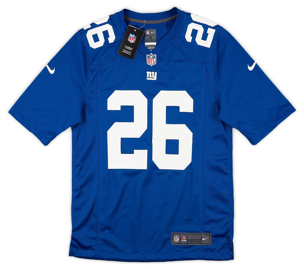 2018-23 NEW YORK GIANTS BARKLEY #26 NIKE GAME JERSEY (HOME) S - W/TAGS