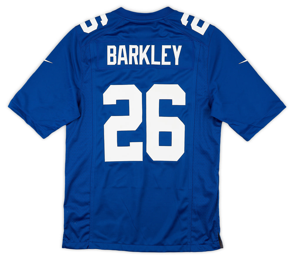 2018-23 NEW YORK GIANTS BARKLEY #26 NIKE GAME JERSEY (HOME) S - W/TAGS