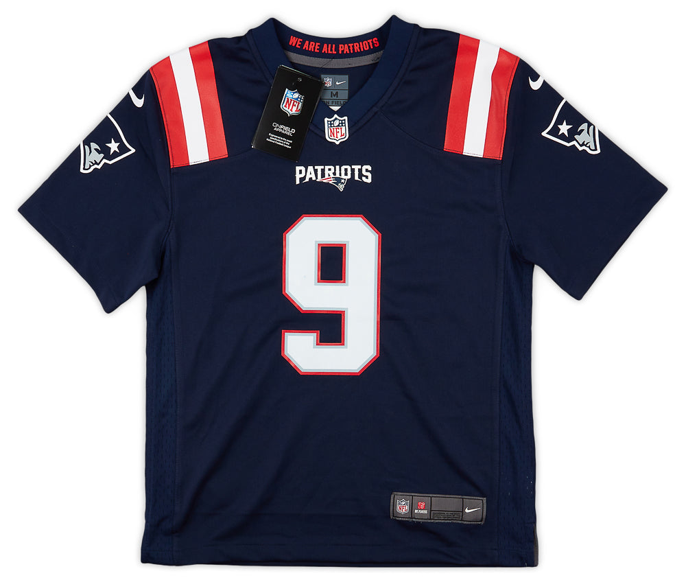 2021-23 NEW ENGLAND PATRIOTS JUDON #9 NIKE GAME JERSEY (HOME) Y