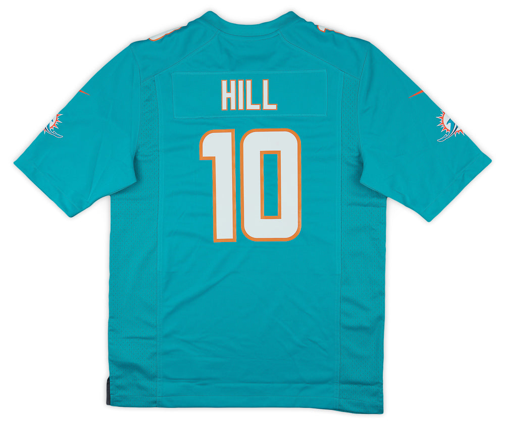 2022-23 MIAMI DOLPHINS HILL #10 NIKE GAME JERSEY (HOME) M - W/TAGS