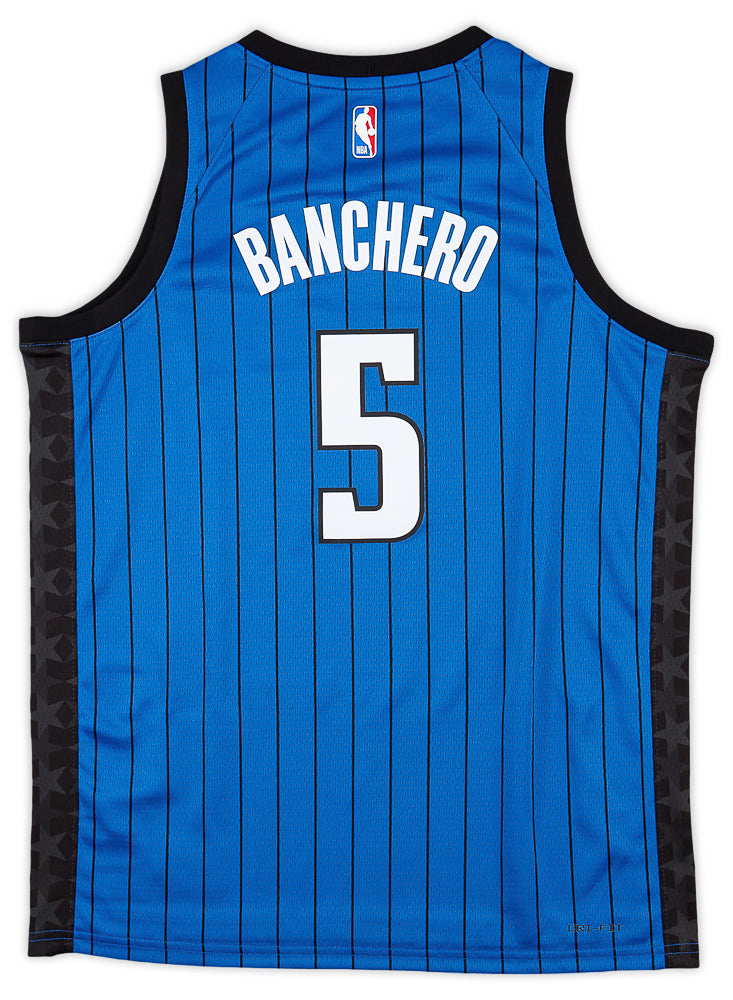 Paolo Banchero Orlando Magic 2023/24 Men's Nike Dri-FIT NBA Swingman Jersey.