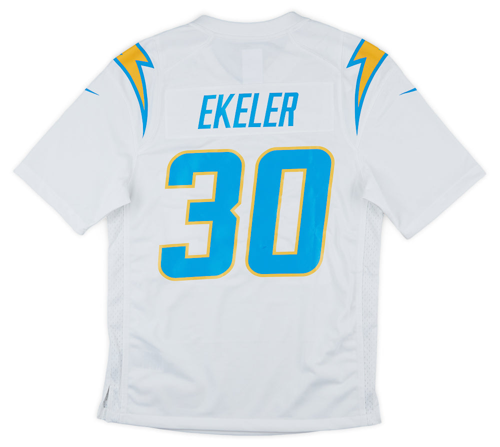 2020-23 LA CHARGERS EKELER #30 NIKE GAME JERSEY (AWAY) S - W/TAGS