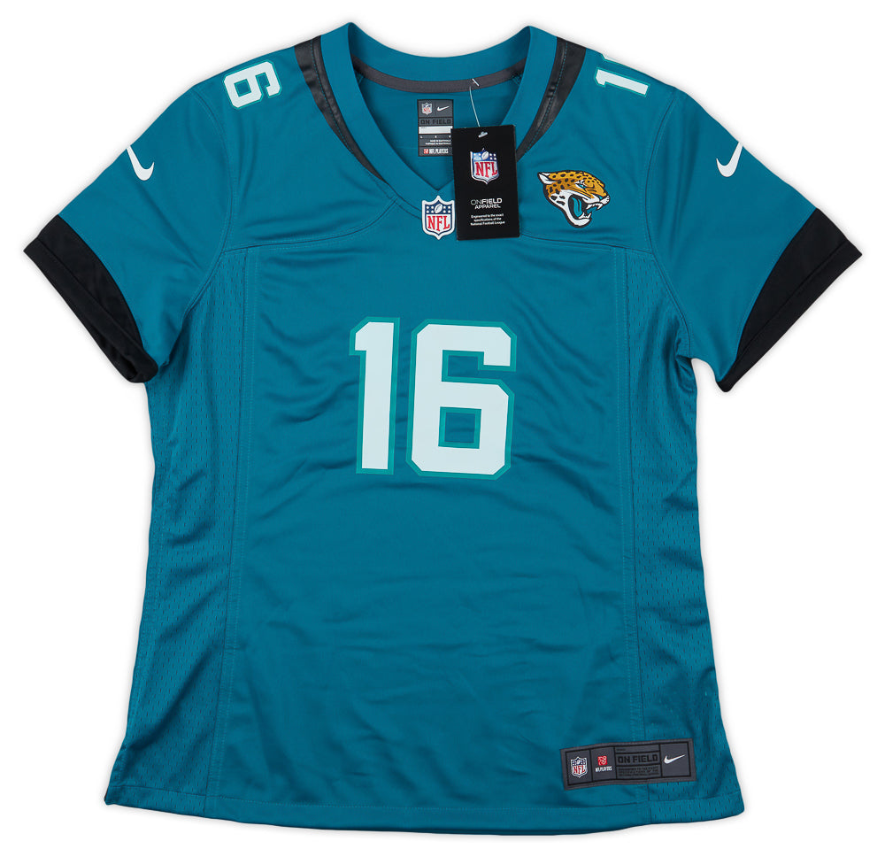 2021-23 JACKSONVILLE JAGUARS LAWRENCE #16 NIKE GAME JERSEY (HOME) WOMENS (L) - W/TAGS