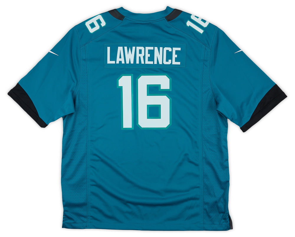 2021-23 JACKSONVILLE JAGUARS LAWRENCE #16 NIKE GAME JERSEY (HOME) XL - W/TAGS
