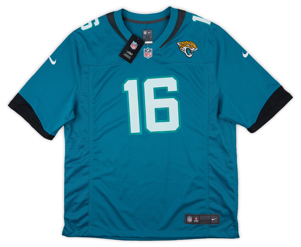 2021-23 JACKSONVILLE JAGUARS LAWRENCE #16 NIKE GAME JERSEY (HOME) XL - W/TAGS