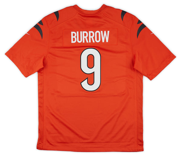 2021-23 CINCINNATI BENGALS BURROW #9 NIKE GAME JERSEY (HOME) M - W/TAG -  Classic American Sports