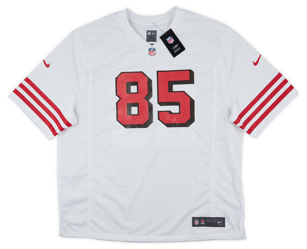 2022-23 SAN FRANCISCO 49ERS KITTLE #85 NIKE GAME JERSEY (HOME) XL - W/TAGS