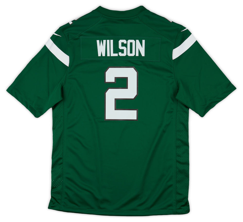 2021-23 NEW YORK JETS WILSON #2 NIKE GAME JERSEY (HOME) M - W/TAGS