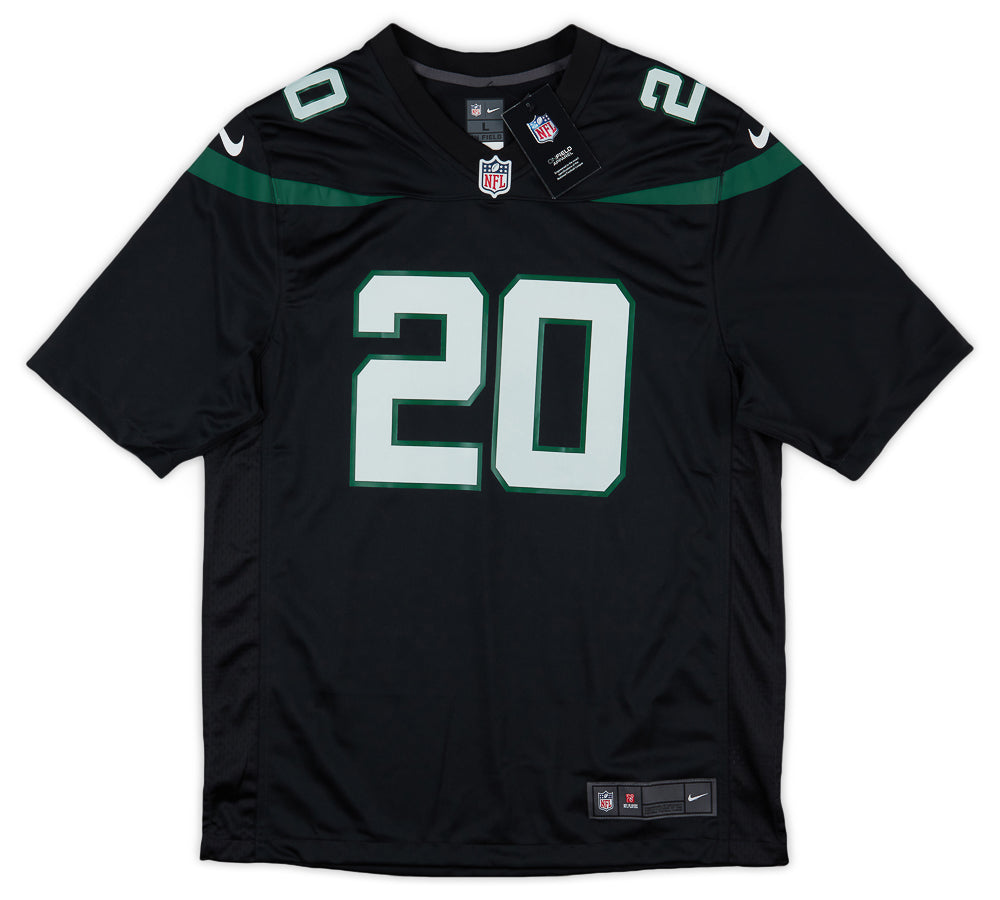 2022-23 NEW YORK JETS HALL #20 NIKE GAME JERSEY (ALTERNATE) L - W/TAGS