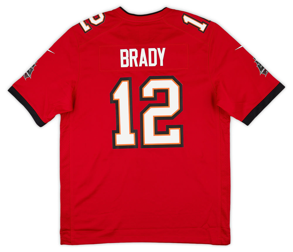 2020-22 TAMPA BAY BUCCANEERS BRADY #12 NIKE GAME JERSEY (HOME) L - W/TAGS