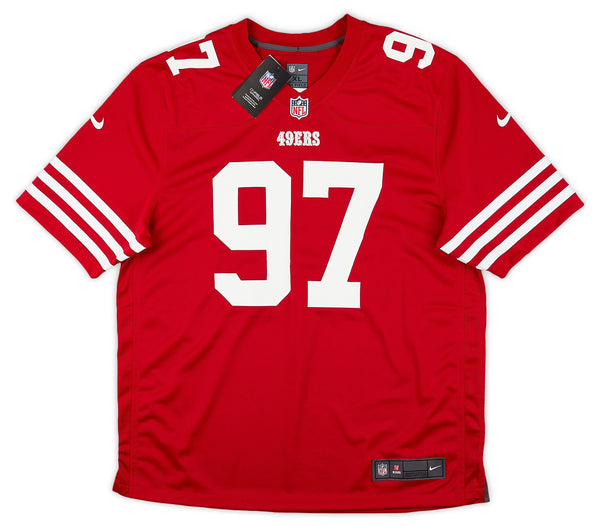 2021-23 SAN FRANCISCO 49ERS BOSA #97 NIKE GAME JERSEY (HOME) XL - W/TA -  Classic American Sports