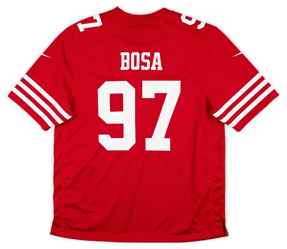 2021-23 SAN FRANCISCO 49ERS BOSA #97 NIKE GAME JERSEY (HOME) S - W/TAGS